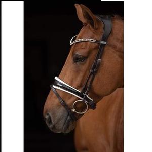 Fabricante de cuero suave, brida enrollada, brida patentada, calidad de fabricante, cuero natural indio, brida de caballo, cuero enrollado - Product Image 4