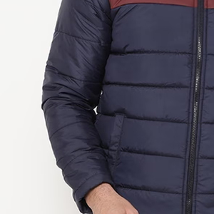 Fabricante Profesional de Chaquetas Acolchadas de Invierno Personalizadas, Cuello Alto, Logotipo Frontal Personalizado, Tallas Personalizadas, Precio al por Mayor, Alta Calidad - Product Image 6