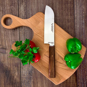 Cuchillos de cocina profesionales, cuchillos de chef de cocina con mango de madera con logotipo personalizado, cuchillos de corte - Product Image 4