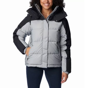 Professional Manufacturer'<b>s</b> <b>Women's</b> <b>Waterproof</b> Cozy <b>Puffer</b> <b>Jacket</b> Breathable Solid Color Dyed Zipper Closure Plus Size Winter - Product Image 1