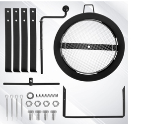 Döner toprak elek kir bahçe elek toprak elek, eleme Mesh kaya kum kir elek ile 13 "eleme filtresi, S ile kompost elek - Product Image 2