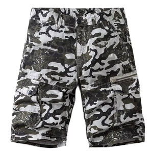 <b>Men's</b> High Street Casual <b>Camo</b> <b>Shorts</b> Stylish Design Cotton Fabric Quick Dry & Breathable with Unmatched Durability Solid Pattern - Product Image 1