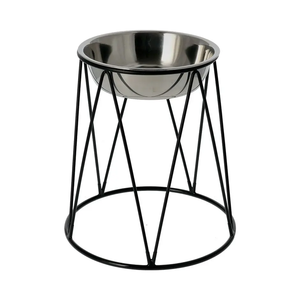 Factory Manufacturer Stainless Steel Dog Food <b>Bowl</b> with Metal <b>Stand</b> <b>Bowls</b> for Food and Water From Manufacturer New Arrivals - Product Image 2