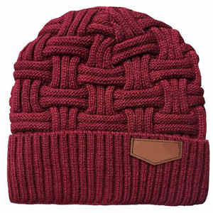 Gorro de invierno tejido a la moda para hombres y mujeres, gorro grueso, cálido, suave, para exteriores, con Jacquard para uso informal - Product Image 1