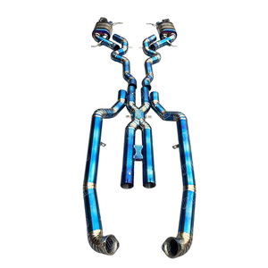 Sistema de Escape Completo Vortex Titanium para BMW M6 F06 F12 F13 S63B44 4.4T con Sonido Activo Valvetronic - Product Image 2