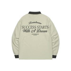 Vente en gros de chemise à manches longues grande taille pour hommes Summer High Street Tricoté de haute qualité Logo personnalisé durable - Product Image 3