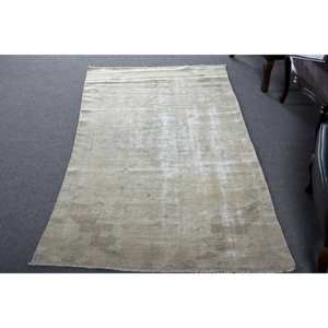 Tapis Vintage en laine turque moderne Beige surdimensionné 37X73 pieds tissage plat Patchwork motif pour décorations de salon Latex - Product Image 1