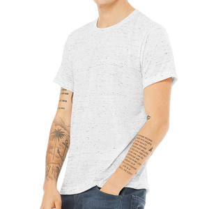 T-shirts à manches courtes en poly-coton unisexe en toile Bella - Product Image 1