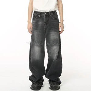 ออกแบบโลโก้เอง กางเกงลำลองทรงตรงเอวกลาง สไตล์แบ็กกี้ ผ้าฝ้าย 100% ระบายอากาศได้ดี เป็นมิตรกับสิ่งแวดล้อม ราคาประหยัดสำหรับผู้ชาย - Product Image 1