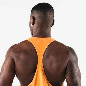 2025 personnalisé grande taille hommes Stringer Gym débardeurs respirant musculation équipement de sport en Style Hip Hop en gros hommes débardeur - Product Image 2