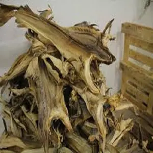 Best Suppliers HIGH QUALITY Dry Stock Fish / Dry Stock Fish Head / dried salted cod Dry Stockfish