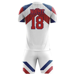 Maillots de football pour jeunes Bold Athletic Fit Uniforme de compression d'entraînement extensible pour la ligue amateur france, maillots de football - Product Image 4