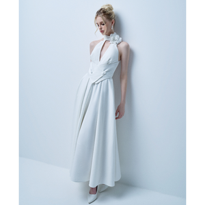 Robes de luxe décontractées pour femmes coupe élégante tissu respirant qualité supérieure haute couture Enzo et Leo grossiste Vietnam - Product Image 1