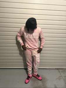 Vêtements personnalisés Streetwear Ensemble de pantalons de survêtement et sweats à capuche Survêtements surdimensionnés Unisexe Hommes Sweat à capuche Pantalon de survêtement lourd Ensemble ample - Product Image 5