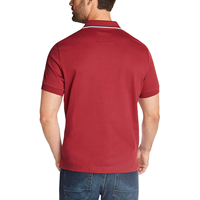 T-shirts de golf pour hommes personnalisés ODM, design décontracté avec logo frontal, 100% coton tricoté, respirant, 200g, manches courtes, transfert thermique