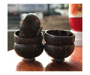 Eco-Friendly <b>Coconut</b> <b>Bowl</b> from Vietnam 100% Natural Sustainable Handcrafted <b>Coconut</b> <b>Bowl</b> for Dining Wholesale Export Ready - Product Image 4