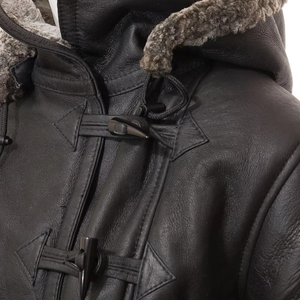 Chaqueta Larga de Cuero Genuino de Primera Calidad para Mujer, Chaqueta de Cuero Auténtico de Alta Calidad con MOQ Bajo, Nuevo Color Elegante - Product Image 5