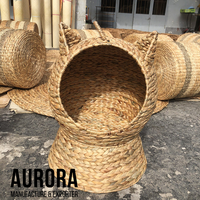 Großes handgemachtes Rattan bett für Haustiere mit modernem Design und günstigem Preis made in Vietnam