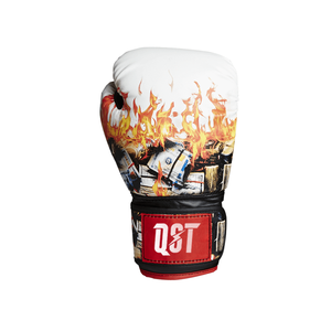 Most Sought-After Leather Boxing Gloves with for <b>Hook</b>-and-Loop Wrist Support for Men and Women's Training for <b>Outdoor</b> Activities - Product Image 2