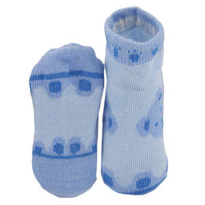 Newborn <b>Booties</b> - Blue - Product Image 2