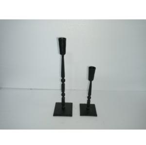 Metal Candle Holder Black Color Christmas Handmade Eco-Friendly Modern Design Enchanting Home Decor - Product Image 5