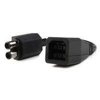 Câble de transfert d'alimentation portable pour climatiseur 28CM ABS/TPE de X-box 360 Fat à X-box 360 Slim