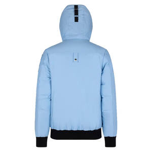 Blouson Bomber matelassé avec fermeture éclair intégrale, veste matelassée à capuche, coupe-vent d'hiver, isolée, logo personnalisable, veste matelassée d'hiver, veste d'hiver - Product Image 2