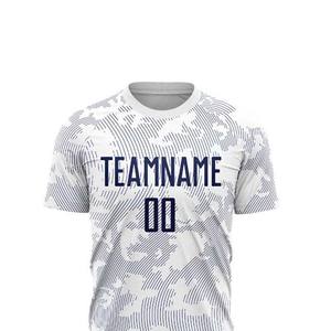 Équipe nom votre nom vêtements de sport personnalisés ensembles de vêtements de football adultes uniformes conception personnalisée polyester unisexe uniformes de football 2025 - Product Image 4