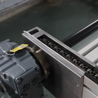 Sistema de Transporte por Cadena Industrial de Alta Resistencia para Transportador Modular de Placas Superiores de Listones, Equipo de Línea de Ensamblaje Automático para Logística