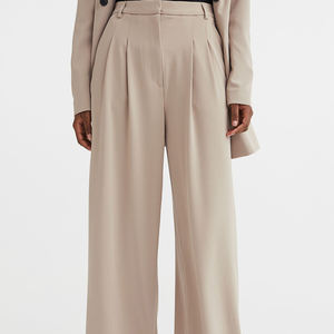 Pantalones de pierna recta para mujer, pantalones de traje de oficina para mujer, pantalones informales de cintura alta, mono de otoño para mujer, ropa de mujer 2026 - Product Image 2