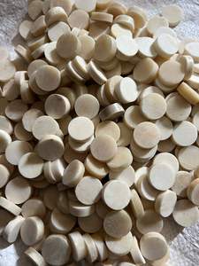 Boutons ronds en os de buffle faits à la main en Inde, écologiques et très demandés, fabriqués à partir d'os d'animaux naturels pour l'art et les objets de collection - Product Image 3