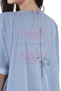 ชุดผ้าฝ้ายสำหรับผู้ป่วยในโรงพยาบาล1ชิ้นสำหรับทุกเพศชุดราตรีแขนสั้นสำหรับพยาบาลออกแบบได้ตามต้องการ - Product Image 4