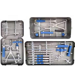 Système de vis pédiculaires rachidiennes de 31 pièces, instruments orthopédiques, chirurgie de la colonne vertébrale, chirurgie mini-invasive, ensemble Narham Enterprises - Product Image 1