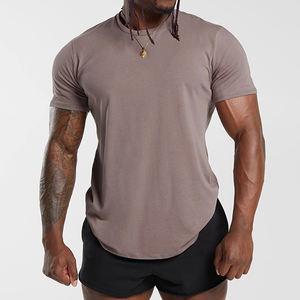 Custom Sublimation Quick Dry Fitness T-<b>shirt</b> for Slim Fit Breathable Sports Compressed Gym <b>100</b>% T-<b>shirt</b> for men - Product Image 5