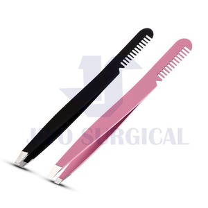 แหนบถอนขนคิ้วปลายแหลมอุปกรณ์กำจัดขนบนใบหน้าแต่งคิ้วตาม CE อนุมัติ - Product Image 1