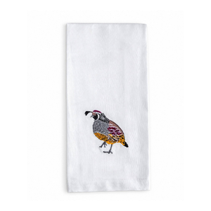 Essuie-tout de cuisine en coton brodé motif poulet 40x60cm 180GSM 200TC Rose SA8000 OEKO TEX Faible MOQ OEM ODM Inde B2B Vente en gros - Product Image 5