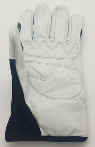 ถุงมือหนังแพะสำหรับทำงานถุงมือถุงมือถุงมือไนลอนพิมพ์โลโก้ได้ตามต้องการ - Product Image 2