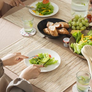 Mantel individual rectangular de algas marinas neutras, productos ecológicos hechos en Vietnam, Mantel Individual, decoración de mesa, venta al por mayor - Product Image 5