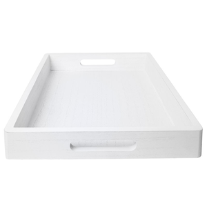 Plateau de service durable, assiettes à dîner, plateau de rangement, plat à gâteau, rectangle, dessert, camping, restaurant, plateau de service en bois - Product Image 4