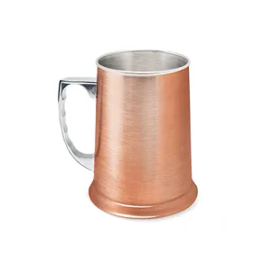 Bicchiere personalizzato in acciaio inossidabile Grevillea, tazza gadget personalizzata - Product Image 1