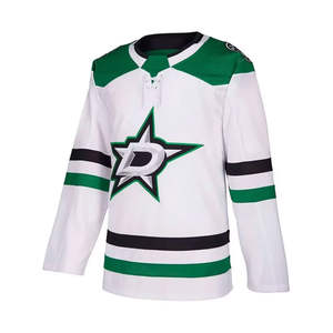Maillots de hockey personnalisés sublimés OEM, uniformes de hockey sur glace de haute qualité, ensembles en tissu léger pour l'entraînement des équipes - Product Image 2