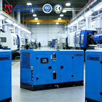 Geräuscharmer 75kW 94kVA LPG NPG Biogas Benzin Generator für Industrielle Stromversorgung