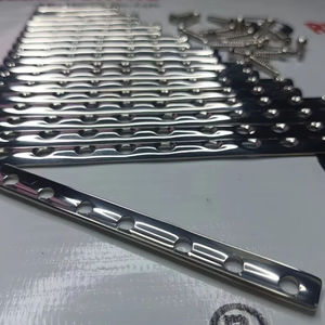 Placa tubular de un tercio de 3,5mm (4H a 12H) con tornillos corticales Juego de 75 piezas Instrumentos ortopédicos veterinarios de acero inoxidable 316L - Product Image 5