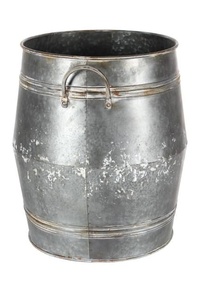 Juego de 2 Macetas Decorativas de Aluminio Metálico en Relieve, Decoración para el Hogar y Bodas, Diseño Único, Macetas de Lujo para Plantas y Flores - Product Image 4