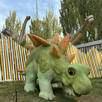 Pour le modèle de dinosaure simulé Jurassic Park Animatronic électrique pour une utilisation intérieure/extérieure pour les parcs d'aventure publics de centres commerciaux