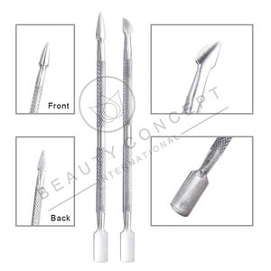 Concept de beauté écologique coupe-ongles en acier inoxydable coupe-cuticules avec lame tranchante dissolvant de peau morte ongles Nipper - Product Image 6