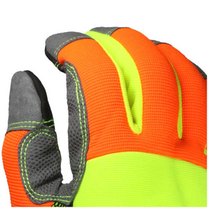 Guantes de Trabajo Mecánicos de Cuero Sintético Personalizados, Guantes de Seguridad para Trabajo Mecánico Automotriz Más Vendidos - Product Image 5