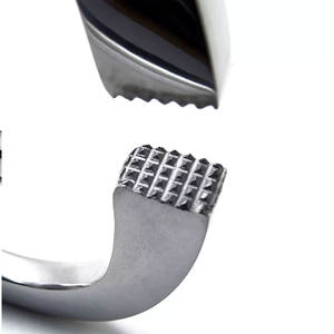 Implants dentaires les plus vendus DI-VSI1129 en acier inoxydable, outil de maréchal-ferrant de haute précision pour le soin des sabots de cheval, forgeage de fer à cheval - Product Image 2