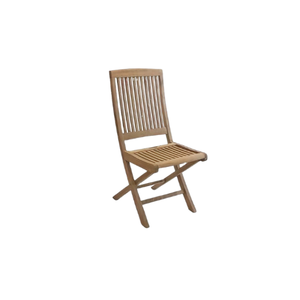 Venta al por mayor Playa Boda Evento Silla plegable Fiesta Silla plegable de madera de teca Natural al aire libre - Product Image 2