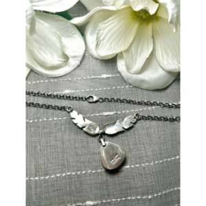 Collier Leroy James Royston avec turquoise et technologie d'incrustation en argent sterling - Product Image 2